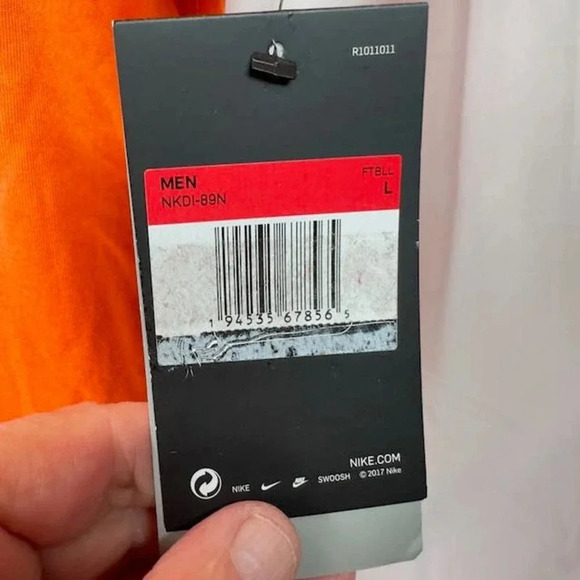 NEW Nike Denver Broncos Sideline Impact Legend Performance T-Shirt Orange Mens L - Picture 7 of 14